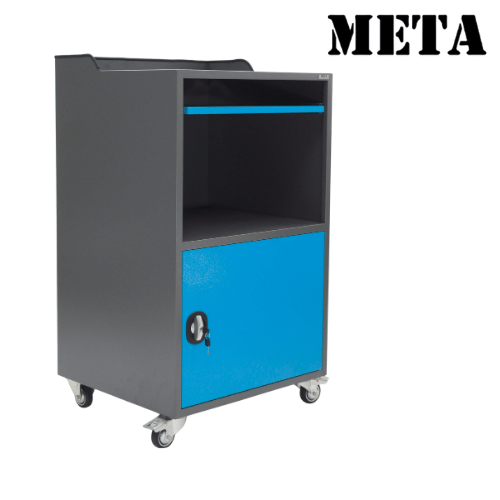 ตู้คอมเหล็ก META MC-2501-GR/BL สีเทา/ฟ้า_3